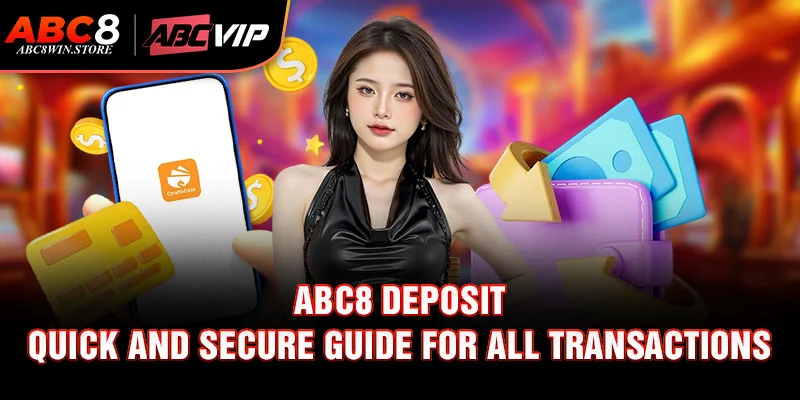 Abc8 Deposit Key reminders for completing a successful Abc8 deposit