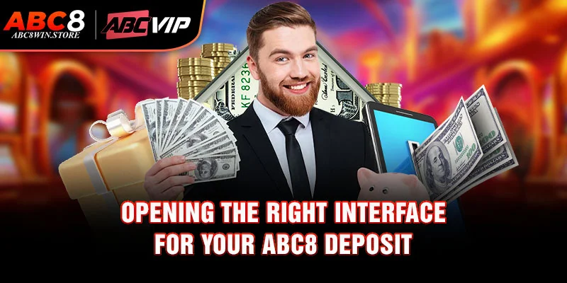 Abc8 Deposit Opening the right interface for your Abc8 deposit